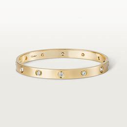 pre owned cartier bracelet|cartier 10 diamond love bracelet.